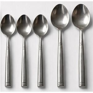 Towle Living Collection 18/0 Stainless‎ Teaspoons & Tablespoons Lot of 5
